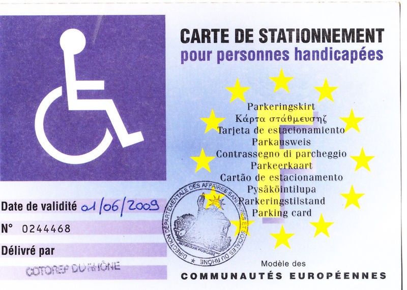 Cartedestationnement Handicap Info
